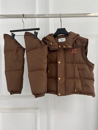 Brown Puffer Jacket