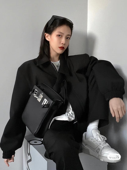 Togo Leather Chest Bag