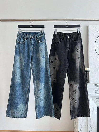 Classic Straight Denim Jeans