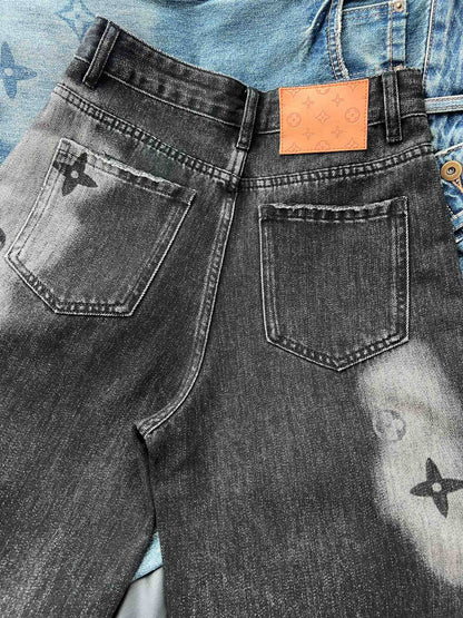 Classic Straight Denim Jeans